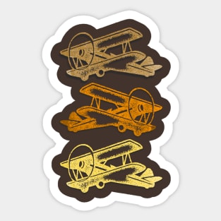 Take to the Air Prop Engine Planes Sticker